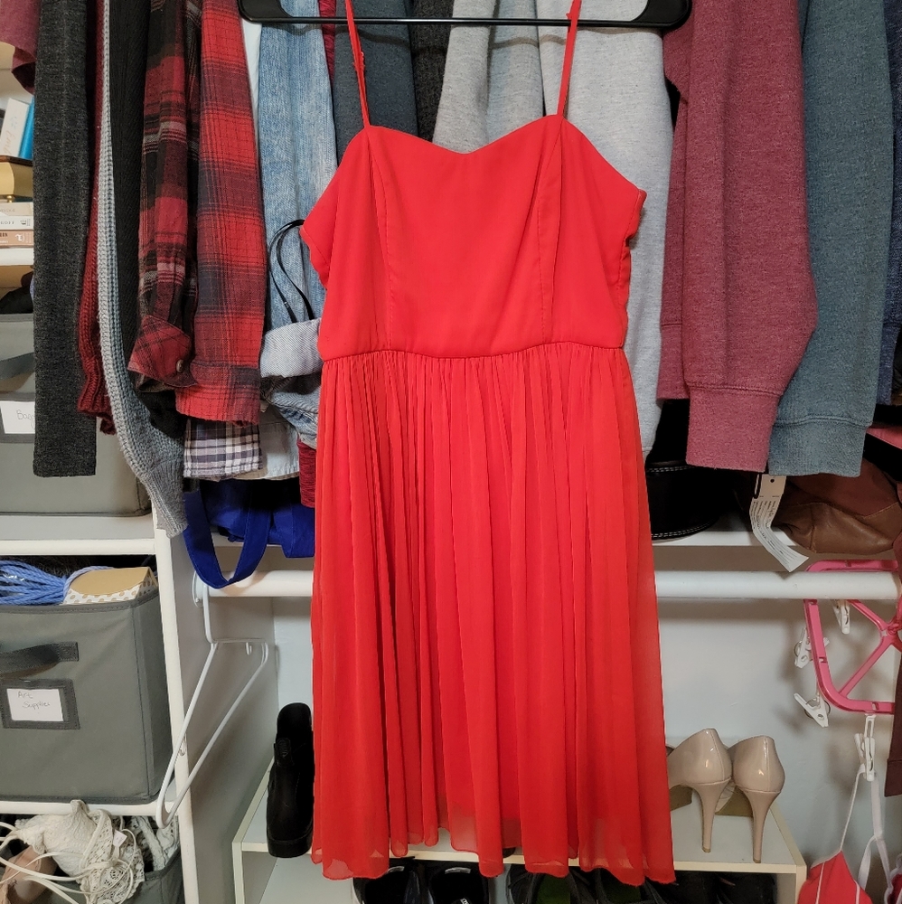 Forever 21 coral dress